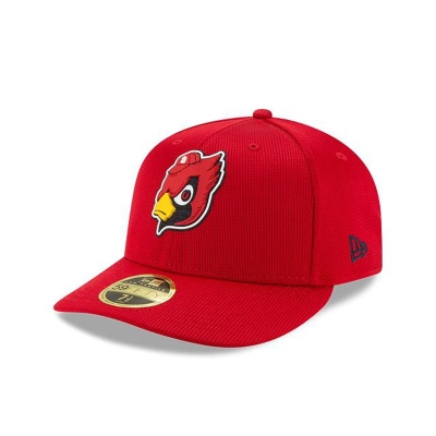 St. Louis Cardinals Gorra | New Era MLB Clubhouse Collection Low Profile 59fifty Fitted Cap Mexico - Rojos